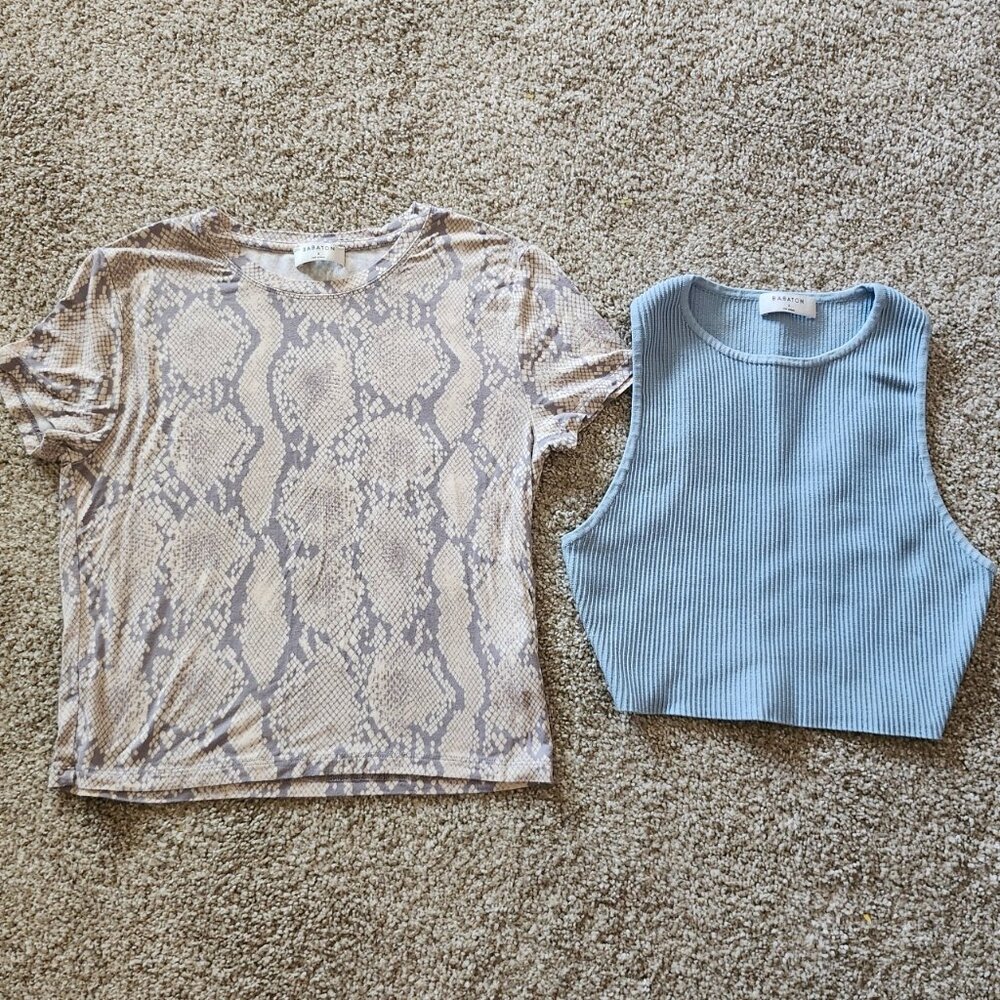 2 Babaton crop Tops